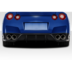2009-2011 Nissan GT-R R35 Duraflex Malve Rear Diffuser - 1 Piece image - 1