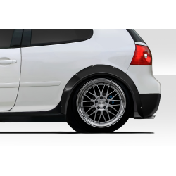 2006-2009 Volkswagen Golf GTI Duraflex Euroline Rear Fender Flares - 2 Pieces image - 1