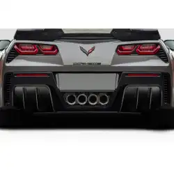 2014-2019 Chevrolet Corvette C7 GTR Rear Diffuser - 2 Pieces image - 1