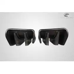 2014-2019 Chevrolet Corvette C7 GTR Rear Diffuser - 2 Pieces image - 2