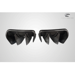 2014-2019 Chevrolet Corvette C7 Carbon Creations GTR Rear Diffuser - 2 Pieces image - 3