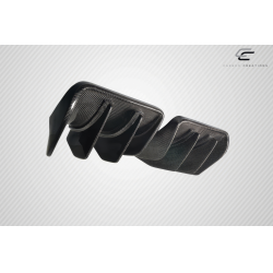 2014-2019 Chevrolet Corvette C7 Carbon Creations GTR Rear Diffuser - 2 Pieces image - 5