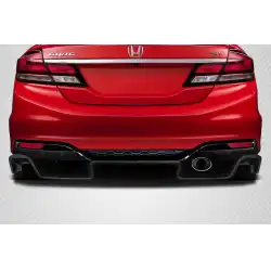 2006-2015 Honda Civic Velocity Rear Diffuser - 2 Pieces image - 1
