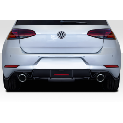 2015-2021 Volkswagen Golf / GTI Duraflex Waterman Rear Diffuser - 1 Piece image - 1