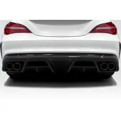 2014-2016 Mercedes CLA Class Burnout Rear Diffuser - 1 Piece image - 3