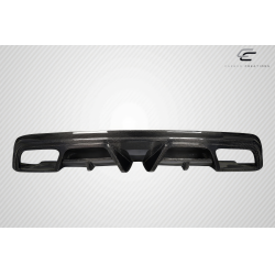 2014-2016 Mercedes CLA Class Carbon Creations Burnout Rear Diffuser - 1 Piece image - 2