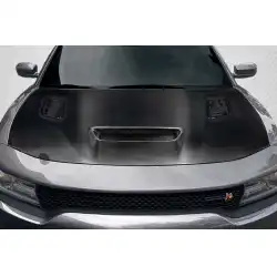 2015-2023 Dodge Charger Hellcat Redeye Look Hood - 1 Piece image - 1