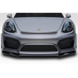 2013-2016 Porsche Cayman GT4 981 AF-1 Front Lip Splitter ( GFK ) - 1 Piece image - 1