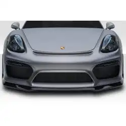 2013-2016 Porsche Cayman GT4 981 AF-1 Front Lip Splitter ( GFK ) - 1 Piece image - 1