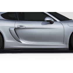 2013-2016 Porsche Cayman GT4 981 AF-1 Side Skirt Splitters ( GFK ) - 2 Piece image - 1