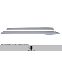 2013-2016 Porsche Cayman GT4 981 AF-1 Side Skirt Splitters ( GFK ) - 2 Piece image - 2