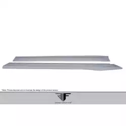 2013-2016 Porsche Cayman GT4 981 AF-1 Side Skirt Splitters ( GFK ) - 2 Piece image - 2