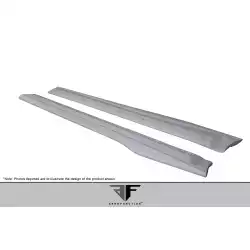 2013-2016 Porsche Cayman GT4 981 AF-1 Side Skirt Splitters ( GFK ) - 2 Piece image - 3