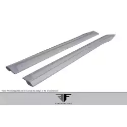 2013-2016 Porsche Cayman GT4 981 AF-1 Side Skirt Splitters ( GFK ) - 2 Piece image - 4