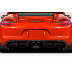 2013-2016 Porsche Cayman GT4 981 AF-1 Rear Diffuser ( GFK ) - 1 Piece image - 1