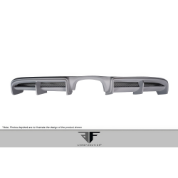 2013-2016 Porsche Cayman GT4 981 AF-1 Rear Diffuser ( GFK ) - 1 Piece image - 2