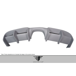 2013-2016 Porsche Cayman GT4 981 AF-1 Rear Diffuser ( GFK ) - 1 Piece image - 3