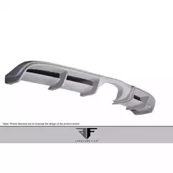 2013-2016 Porsche Cayman GT4 981 AF-1 Rear Diffuser ( GFK ) - 1 Piece image - 5