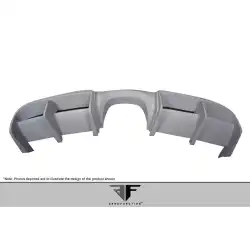 2013-2016 Porsche Cayman GT4 981 AF-1 Rear Diffuser ( GFK ) - 1 Piece image - 6