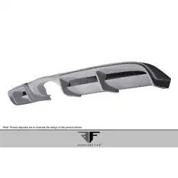 2013-2016 Porsche Cayman GT4 981 AF-1 Rear Diffuser ( GFK ) - 1 Piece image - 8