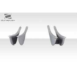 2005-2009 Ferrari F430 AF-1 Rear Diffuser Fins (GFK) - 4 Piece image - 4