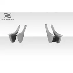 2005-2009 Ferrari F430 AF-1 Rear Diffuser Fins (GFK) - 4 Piece image - 3