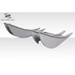 2005-2009 Ferrari F430 AF-1 Rear Diffuser Fins (GFK) - 4 Piece image - 10