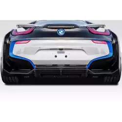 2014-2020 BMW i8 AF-1 Rear Diffuser (GFK) -1 Piece image - 1