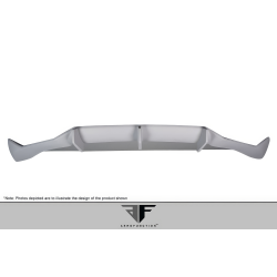 2014-2020 BMW i8 AF-1 Rear Diffuser (GFK) -1 Piece image - 2