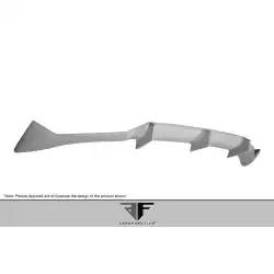 2014-2020 BMW i8 AF-1 Rear Diffuser (GFK) -1 Piece image - 3