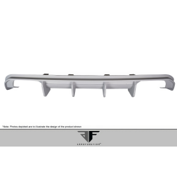 2014-2018 BMW X5 F15 AF-2 Rear Diffuser (GFK) - 1 Piece image - 3