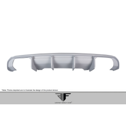 2014-2018 BMW X5 F15 AF-2 Rear Diffuser (GFK) - 1 Piece image - 4