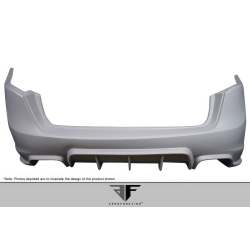 2011-2014 Porsche Cayenne AF-4 Rear Bumper (GFK) - 1 Piece image - 2