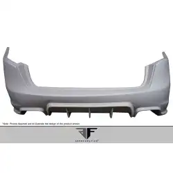 2011-2014 Porsche Cayenne AF-4 Rear Bumper (GFK) - 1 Piece image - 2