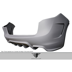 2011-2014 Porsche Cayenne AF-4 Rear Bumper (GFK) - 1 Piece image - 3