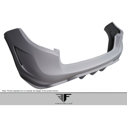 2011-2014 Porsche Cayenne AF-4 Rear Bumper (GFK) - 1 Piece image - 4
