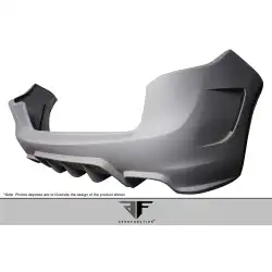 2011-2014 Porsche Cayenne AF-4 Rear Bumper (GFK) - 1 Piece image - 5