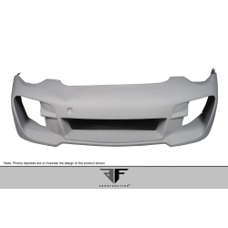 2009-2011 Porsche 911 Carrera 997 AF-1 Front Bumper (GFK) - 1 Piece image - 2