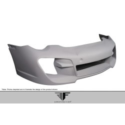 2009-2011 Porsche 911 Carrera 997 AF-1 Front Bumper (GFK) - 1 Piece image - 4