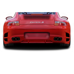 2009-2011 Porsche 911 Carrera 997 AF-1 Rear Bumper (GFK) - 1 Piece image - 1