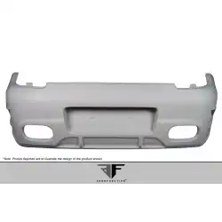 2009-2011 Porsche 911 Carrera 997 AF-1 Rear Bumper (GFK) - 1 Piece (S) image - 2