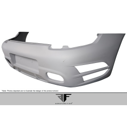 2009-2011 Porsche 911 Carrera 997 AF-1 Rear Bumper (GFK) - 1 Piece image - 3