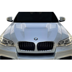 2008-2014 BMW X6M E71 E72 AF-1 Hood (GFK) - 1 Piece image - 1
