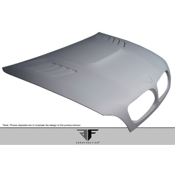 2008-2014 BMW X6M E71 E72 AF-1 Hood (GFK) - 1 Piece image - 4