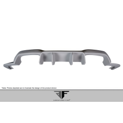 2016-2021 BMW M2 F87 AF-1 Rear Diffuser (GFK) - 1 Piece image - 2