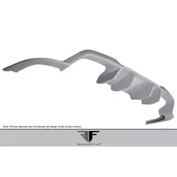 2016-2021 BMW M2 F87 AF-1 Rear Diffuser (GFK) - 1 Piece (S) image - 4