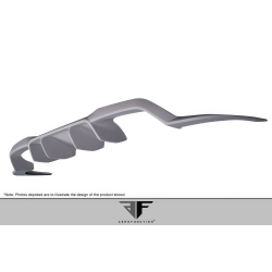 2016-2021 BMW M2 F87 AF-1 Rear Diffuser (GFK) - 1 Piece image - 5