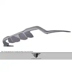 2016-2021 BMW M2 F87 AF-1 Rear Diffuser (GFK) - 1 Piece (S) image - 9