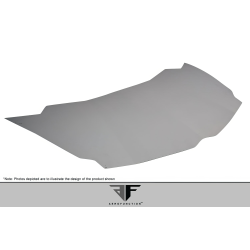 2011-2017 Lamborghini Aventador AF-2 Hood (GFK) - 1 Piece image - 3