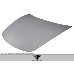 2015-2017 Porsche 911 GT3 RS AF-1 Hood (GFK) - 1 Piece image - 3